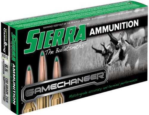 6.5 Creedmoor 130 Grain Polymer Tip 20 Rounds Sierra Ammunition